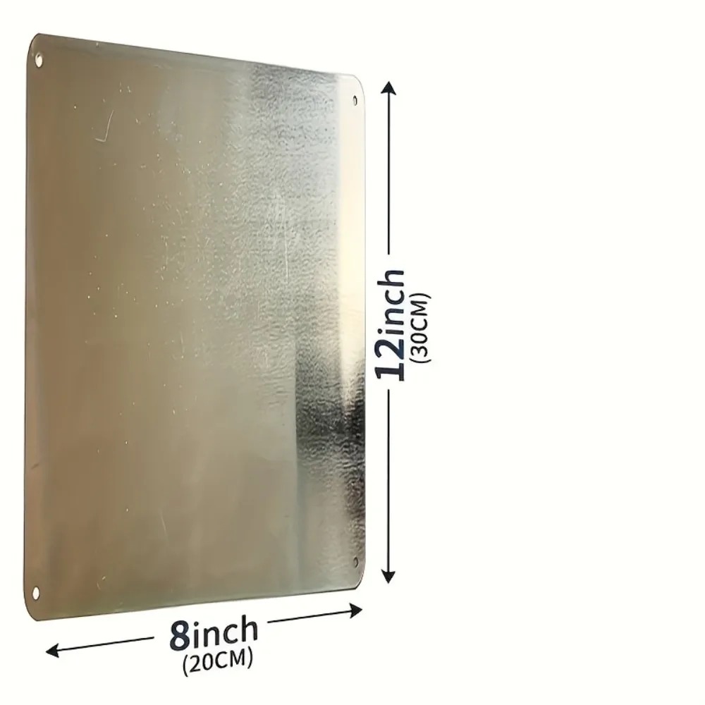 1pc Papan Tanda Dinding Logam  - Outdoor Furniture Metal ulasan dan harga