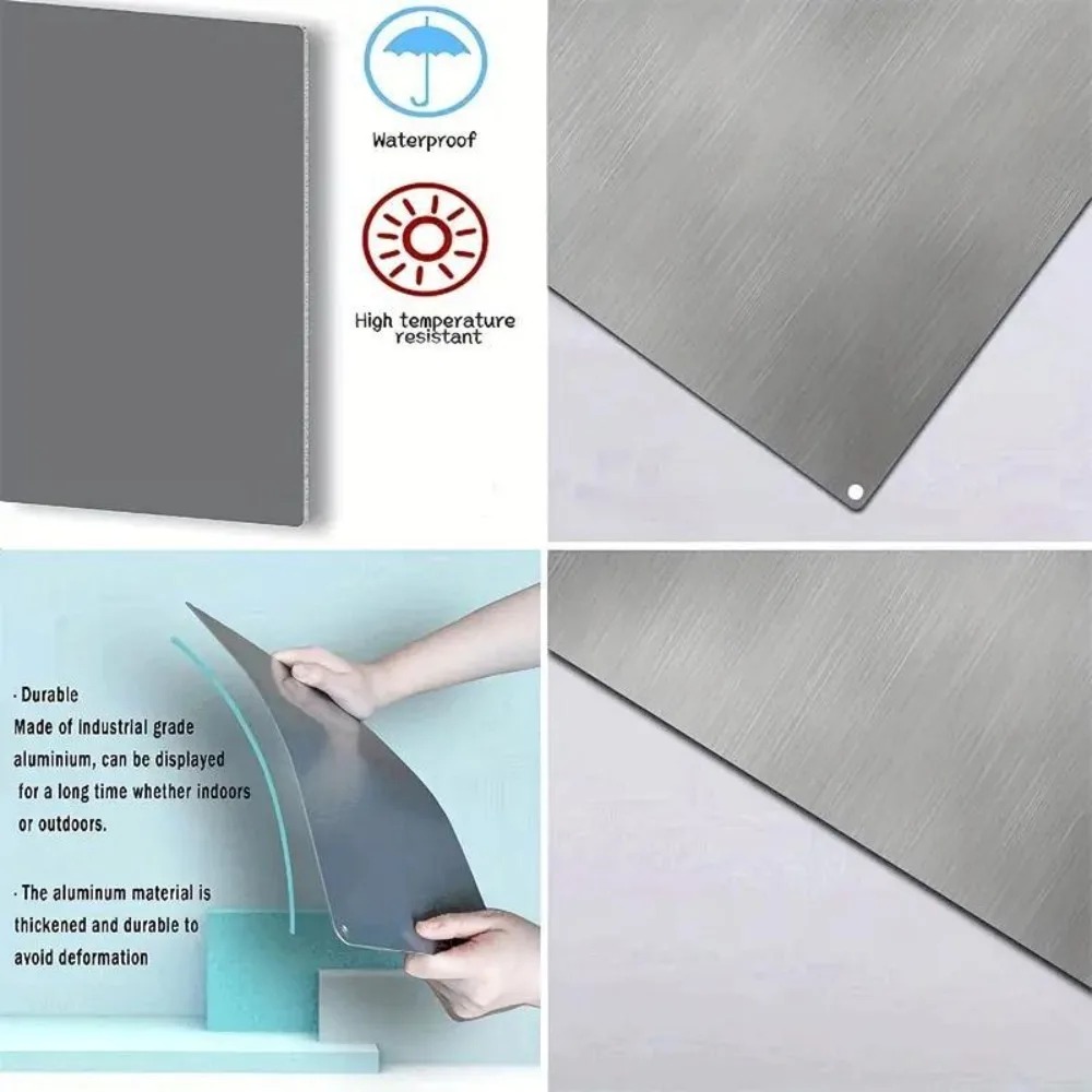 1pc Papan Tanda Dinding Logam  - Outdoor Furniture Metal ulasan dan harga