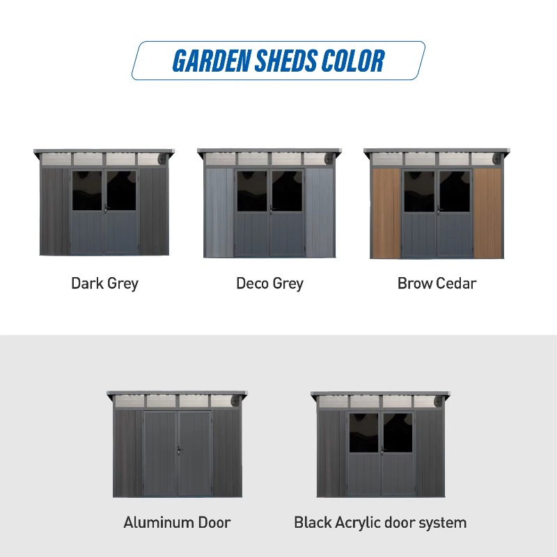 Gudang Penyimpanan Peralatan L - Outdoor Furniture Metal ulasan dan harga