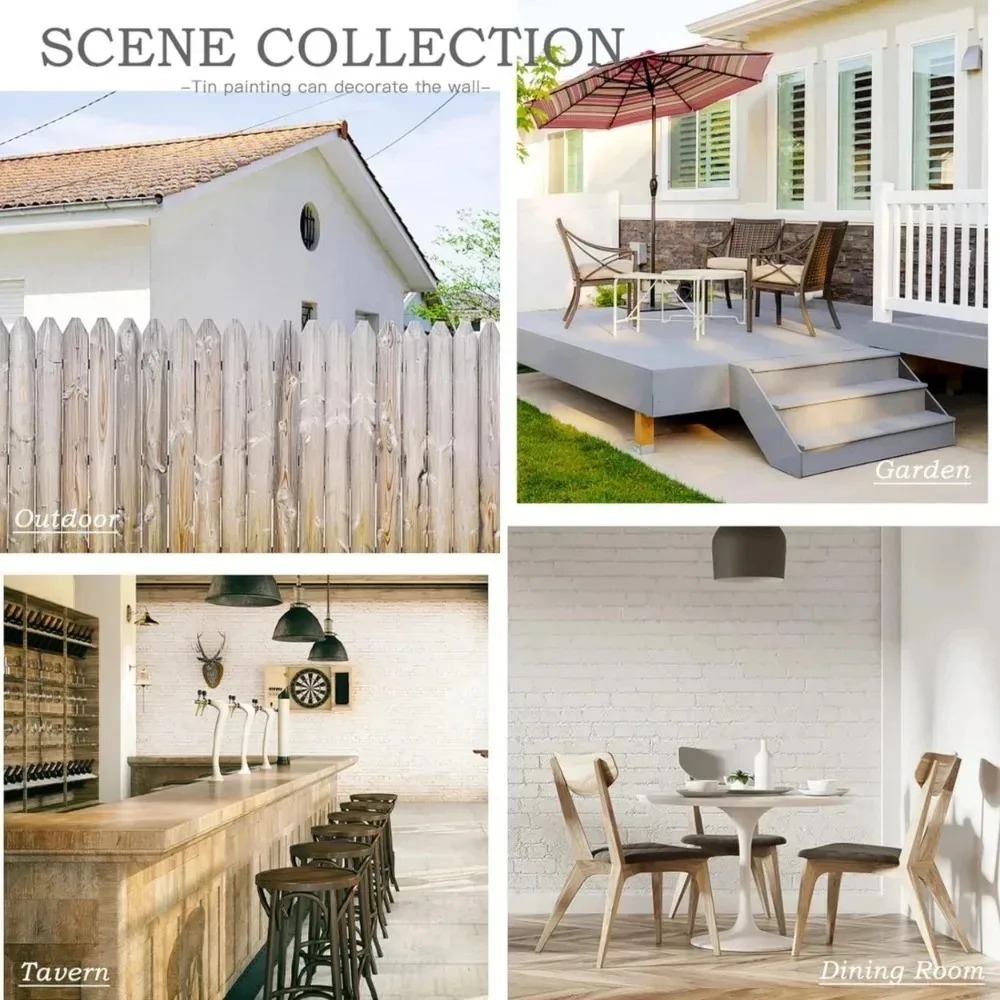 Papan Logam Retro yang Diperso - Outdoor Furniture Metal ulasan dan harga