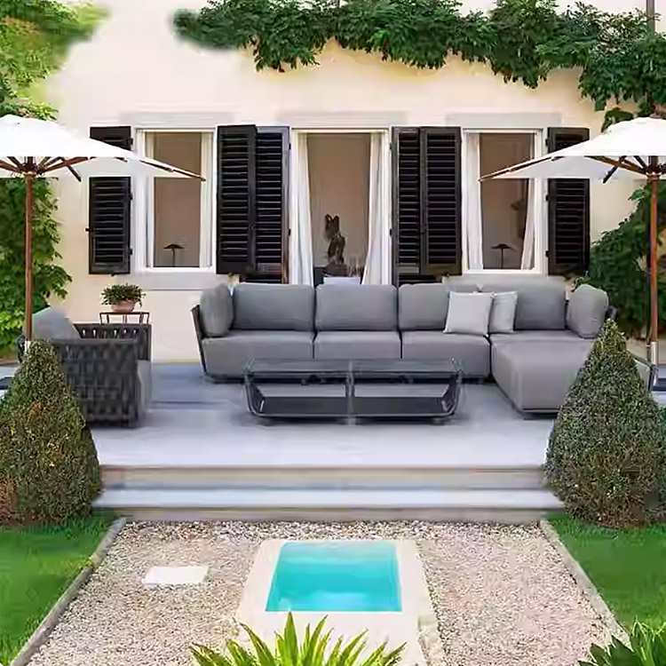 #   Set Sofa Modular Furnitur  - Outdoor Furniture Luxury ulasan dan harga