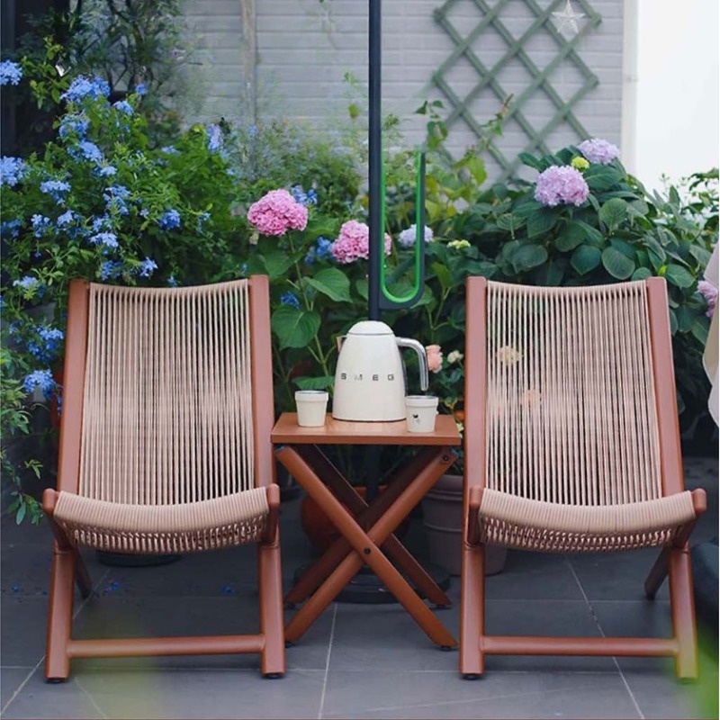 Kursi Santai Luar Ruangan Anya - Outdoor Furniture Metal Chairs ulasan dan harga