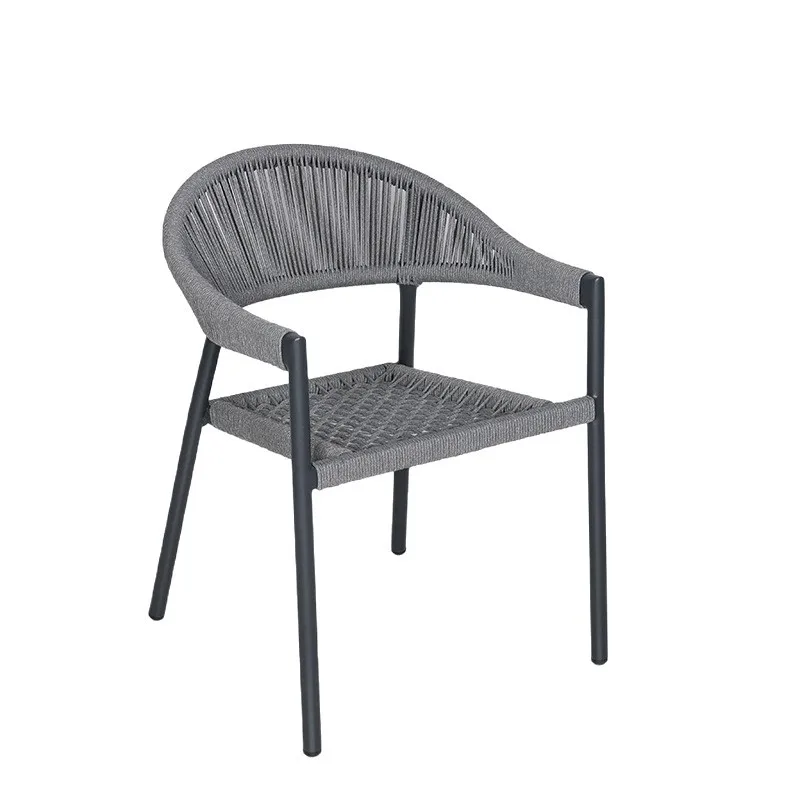 Kursi Makan Rotan dengan Sanda - Outdoor Furniture Metal Chairs ulasan dan harga