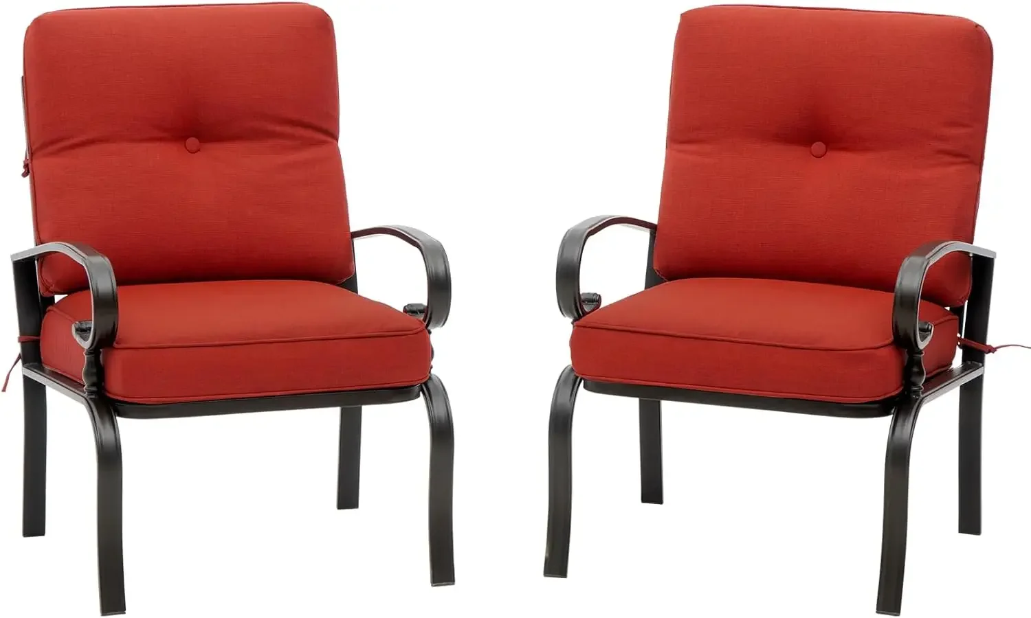 Kursi Bistro Logam Merah untuk - Outdoor Furniture Metal Chairs ulasan dan harga